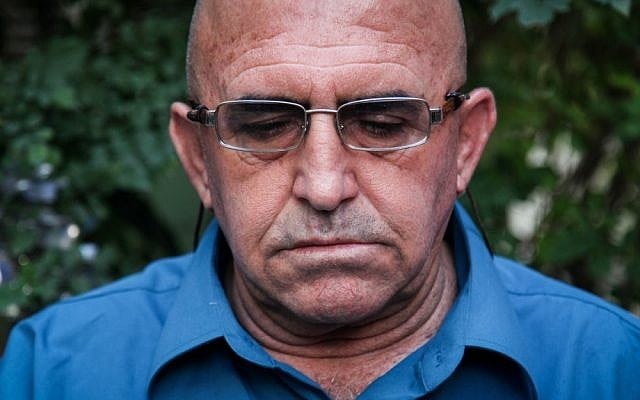 Mazmi Halabi, the father of the late Israeli soldier Majdi Halabi, at his house in the village of Daliyat al-Karmel on Thursday (photo credit: Avishag Shaar-Yashuv/Flash90) Mazmi Halabi, the father of the late Israeli soldier Majdi Halabi, at his house in the village of Daliyat al-Karmel on Thursday (photo credit: Avishag Shaar-Yashuv/Flash90)