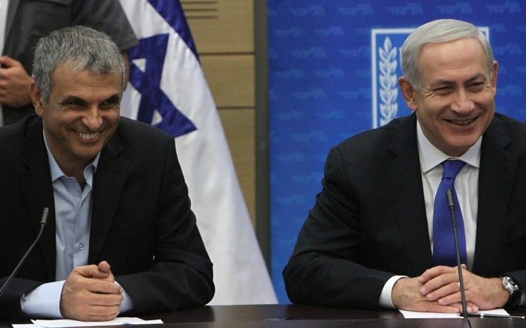 Minister of Communications Moshe Kahlon and Prime Minister Benjamin Netanyahu during a Likud committee meeting in the Knesset on October 15 (photo credit: Miriam Alster/FLASH90) Minister of Communications Moshe Kahlon and Prime Minister Benjamin Netanyahu during a Likud committee meeting in the Knesset on October 15 (photo credit: Miriam Alster/FLASH90)
