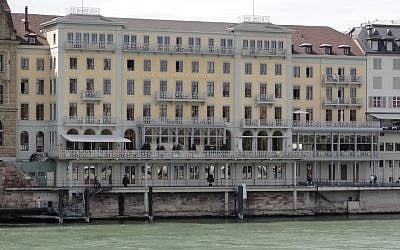 Hotel Les Trois Rois in Basel, Switzerland (photo credit: CC-BY-2.0-DE, by Mattes, Wikimedia Commons)