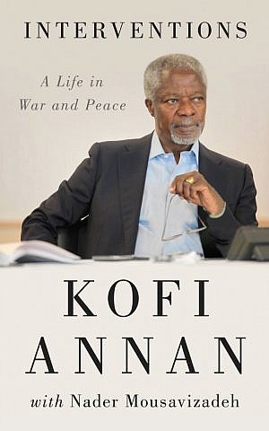 Annan's new memoir looks at topics including the unsuccessful Middle East "road map" to peace.