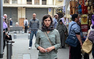 Claire Danes plays Carrie Matheson in a scene from the second season of 'Homeland,' portions of which were filmed in Israel. (AP/Ronen Akerman/Showtime/File)