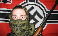 Illustrative photo of a neo-Nazi (CC BY-SA 3.0, by Froofroo, Wikimedia Commons)