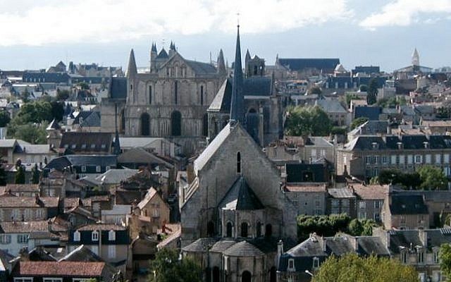 Poitiers, France (photo credit: Mario Vercellotti/Wikimedia Commons)