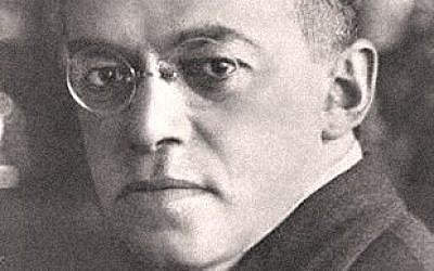 Zeev Jabotinsky (photo credit: Wikimedia Commons)