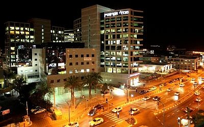 The Herzliya Pituach industrial zone, home to many Israeli high-tech companies (photo credit: Moshe Shai/Flash90)