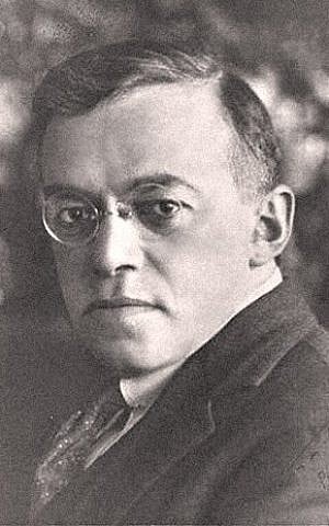 Zeev Jabotinsky, the founder of Revisionist Zionism, was a firm believer in the power of words (Photo credit: Wikimedia Commons)