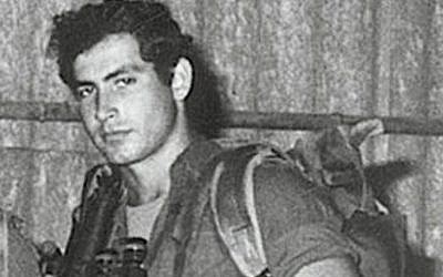 Benjamin Netanyahu as a soldier in Sayeret Matkal (Photo credit: Wikicommons/ GPO)