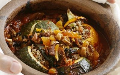 Quinoa stuffed vegetables (photo credit: Danya Weiner)