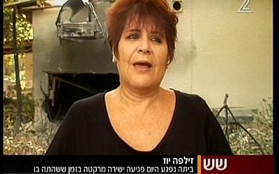 Zilpa Yoz on Channel 2 Wednesday (screenshot: Channel 2 News)
