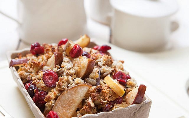 A crumble -- or crisp -- suitable for breakfast (Courtesy Phyllis Glazer)