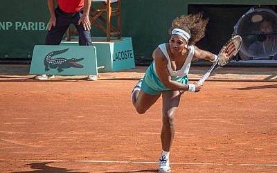 Serena Williams at the 2012 Roland Garros (photo credit: CC-BY-SA y.caradec/Flickr)