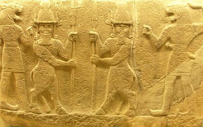 A relief from Karkemish (photo credit: CC BY SA QuartierLatin1968/Flikr)