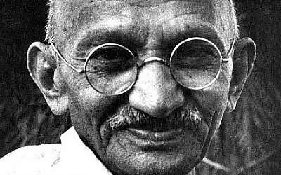 Mahatma Gandhi (photo credit: Wikimedia Commons)