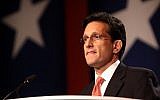 US House of Representatives Majority Leader Eric Cantor (CC BY/Gage Skidmore/Flickr/File)