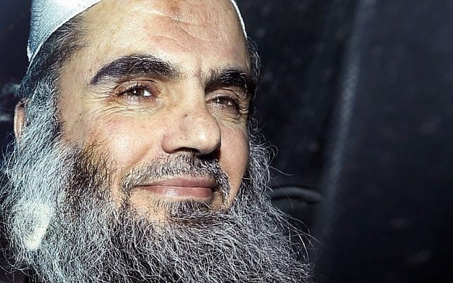 Omar Mahmoud Mohammed Othman aka Abu Qatada (photo credit: AP/Matt Dunham, File)