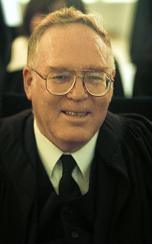 Judge Moshe Drori, September, 2001. (photo credit: Flash90)