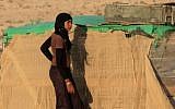 An illustrative photo of an Israeli Bedouin girl, near Mitzpe Ramon (photo credit: Kobi Gideon/Flash90)