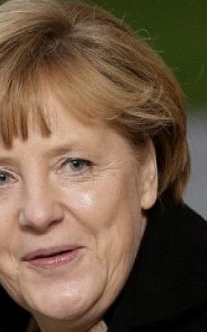 German Chancellor Angela Merkel on Thursday, November 15. (photo credit: AP/Michael Sohn)