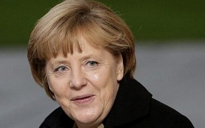 German Chancellor Angela Merkel (photo credit: AP/Michael Sohn)