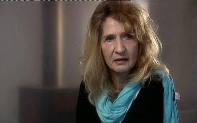 Monika Goeth remembers getting beaten for asking questions about one of her father's morning rituals -- shooting Jewish prisoners from the balcony of their home at the Plaszow concentration camp. (Courtesy of Film Movement)