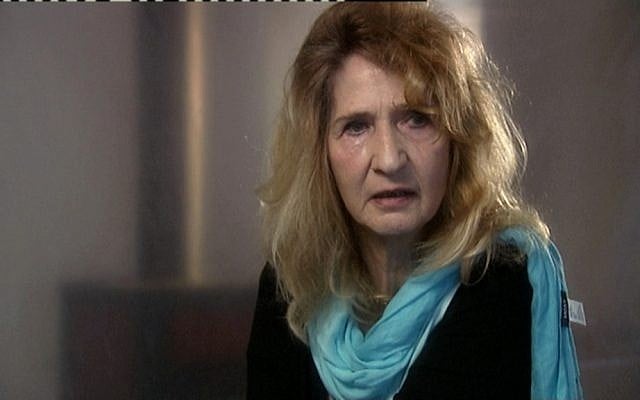 Monika Goeth remembers getting beaten for asking questions about one of her father's morning rituals -- shooting Jewish prisoners from the balcony of their home at the Plaszow concentration camp. (Courtesy of Film Movement) Monika Goeth remembers getting beaten for asking questions about one of her father's morning rituals -- shooting Jewish prisoners from the balcony of their home at the Plaszow concentration camp. (Courtesy of Film Movement)