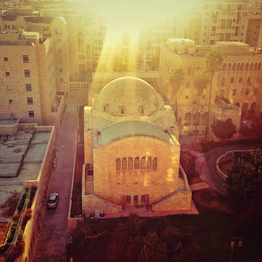 Jerusalem, a view from the rooftop of the King David Hotel (photo credit: Sam Horine)