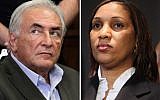 Former International Monetary Fund chief leader Dominique Strauss-Kahn, left, and Nafissatou Diallo, the New York City hotel maid who accused him of trying to rape her. (photo credit: AP)