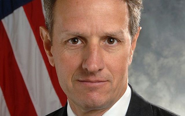 US Treasury Secretary Timothy Geithner (photo credit: US Dept. of the Treasury)