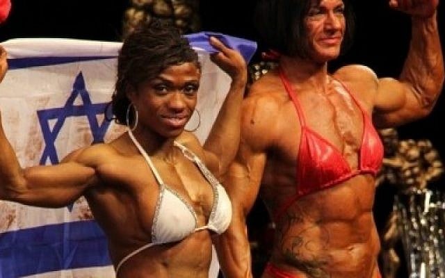 Alana Shipp (left) onstage after winning third place in the Ms. Physique title in Hamburg, Germany (Courtesy Alana Shipp) Alana Shipp (left) onstage after winning third place in the Ms. Physique title in Hamburg, Germany (Courtesy Alana Shipp)