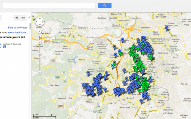 Finding the closest shelter on Google Maps (Courtesy screen grab)