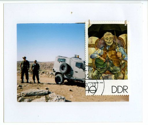 Picture and stamp (Courtesy Li Lorian)