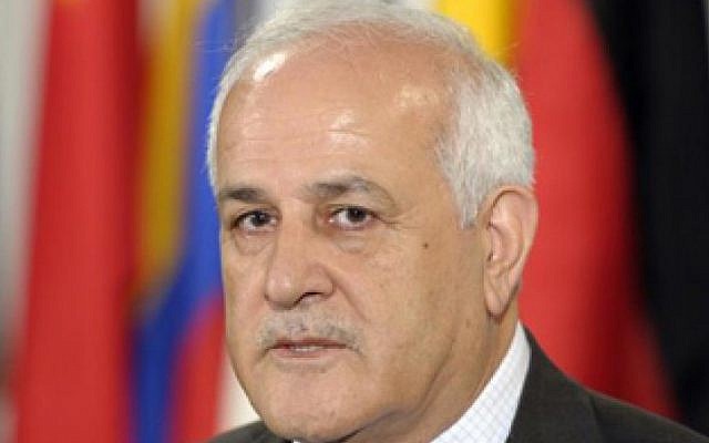 Palestinian UN envoy Riyad Mansour (photo credit: United Nations Media Center/File)