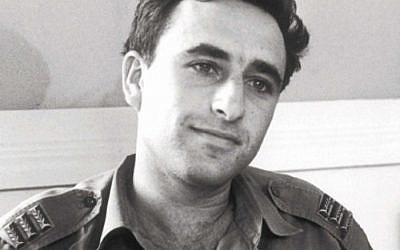 Lipkin-Shahak as a young captain in the 1960s (photo credit: IDF Spokesperson's Office)