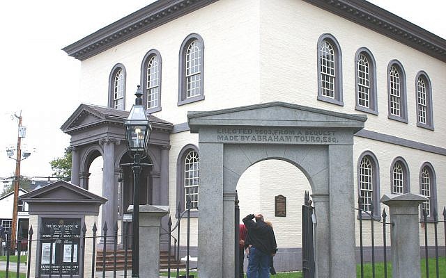 The Touro Synagogue in Newport RI (photo credit: CC-BY, dbking, Flickr)