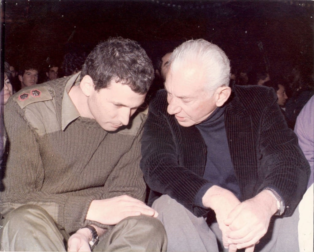 Omer Barlev with his father, former chief of staff Haim Barlev, in the mid-1980s, when Omer commanded the army's elite Sayeret Matkal unit (Courtesy of Omer Barlev) Omer Barlev with his father, former chief of staff Haim Barlev, in the mid-1980s, when Omer commanded the army's elite Sayeret Matkal unit (Courtesy of Omer Barlev)