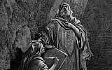 Jeremiah dictates his prophecy to Baruch. Illustration by Gustave Doré (Wikimedia Commons)