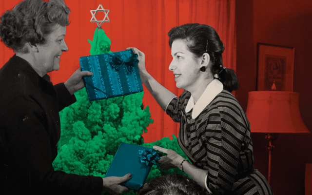 The rivalry between Hanukkah and Christmas has inspired wonderful music for both holidays. (Courtesy of the Idelsohn Society for Musical Preservation)