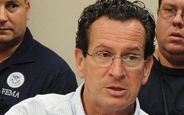 Connecticut Governor Dannel Malloy (photo credit: Jocelyn Augustino/FEMA, Wikimedia) Connecticut Governor Dannel Malloy (photo credit: Jocelyn Augustino/FEMA, Wikimedia)