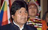 Bolivian President Evo Morales. (Photo credit: CC BY/Sebastian Baryli via Flickr.com)