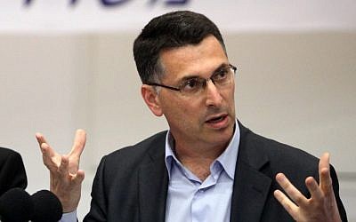Former interior minister Gideon Sa'ar (photo credit: Abir Sultan/Flash90/File)