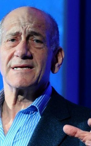 Former prime minister Ehud Olmert (photo credit: Yossi Zelger/Flash90)