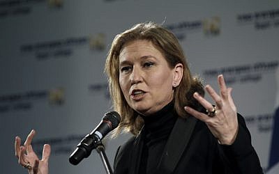 Hatnua party leader Tzipi Livni (photo credit: Tsafrir Abayov/Flash90)