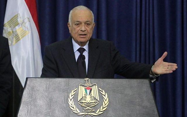 Arab League Secretary General Nabil Elaraby (photo credit: Issam Rimawi/Flash90)