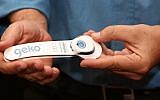 The “geko” device (Photo credit: Talia Alek)
