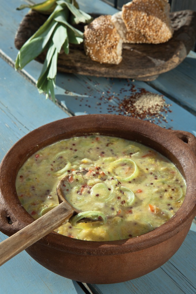 Phyllis Glazer extols the healthy riches of quinoa and amaranth (photo credit: Anatoly Michaelo)
