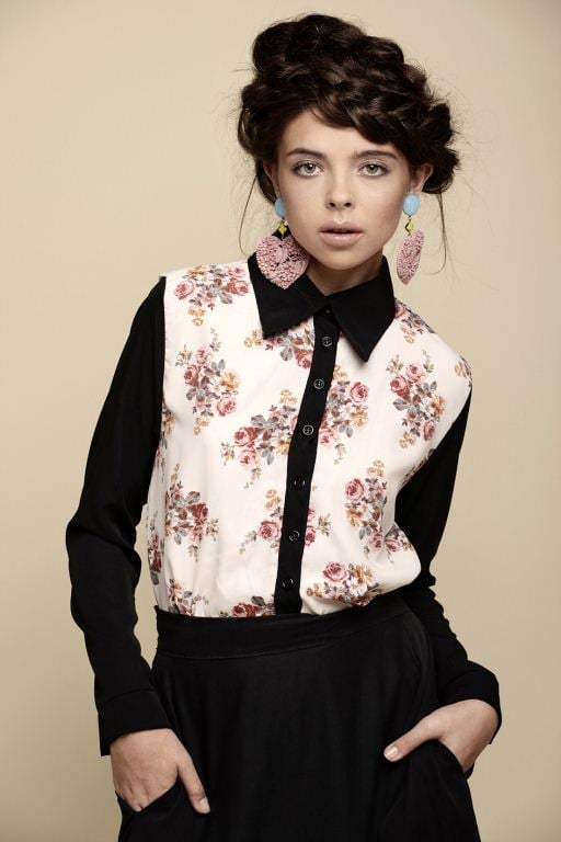 The romantic, St. Petersburg-inspired blouse and skirt by Jul (Courtesy Jul)