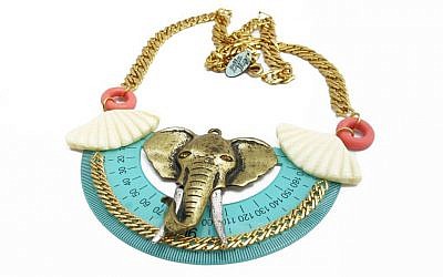 An elephant-inspired breastplate (Courtesy My Lilla)