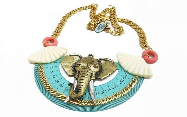An elephant-inspired breastplate (Courtesy My Lilla)