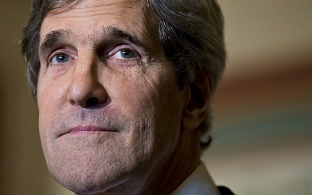 Senator John Kerry (photo credit: AP/J. Scott Applewhite, File)