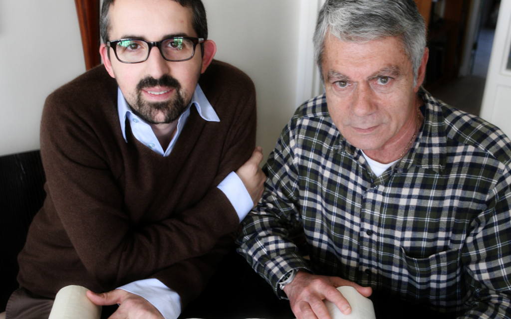 A best-selling collaboration started after Yohan Perez, left, approached TV journalist Bernard Benyamin in a French synagogue. (Courtesy of Editions First) A best-selling collaboration started after Yohan Perez, left, approached TV journalist Bernard Benyamin in a French synagogue. (Courtesy of Editions First)